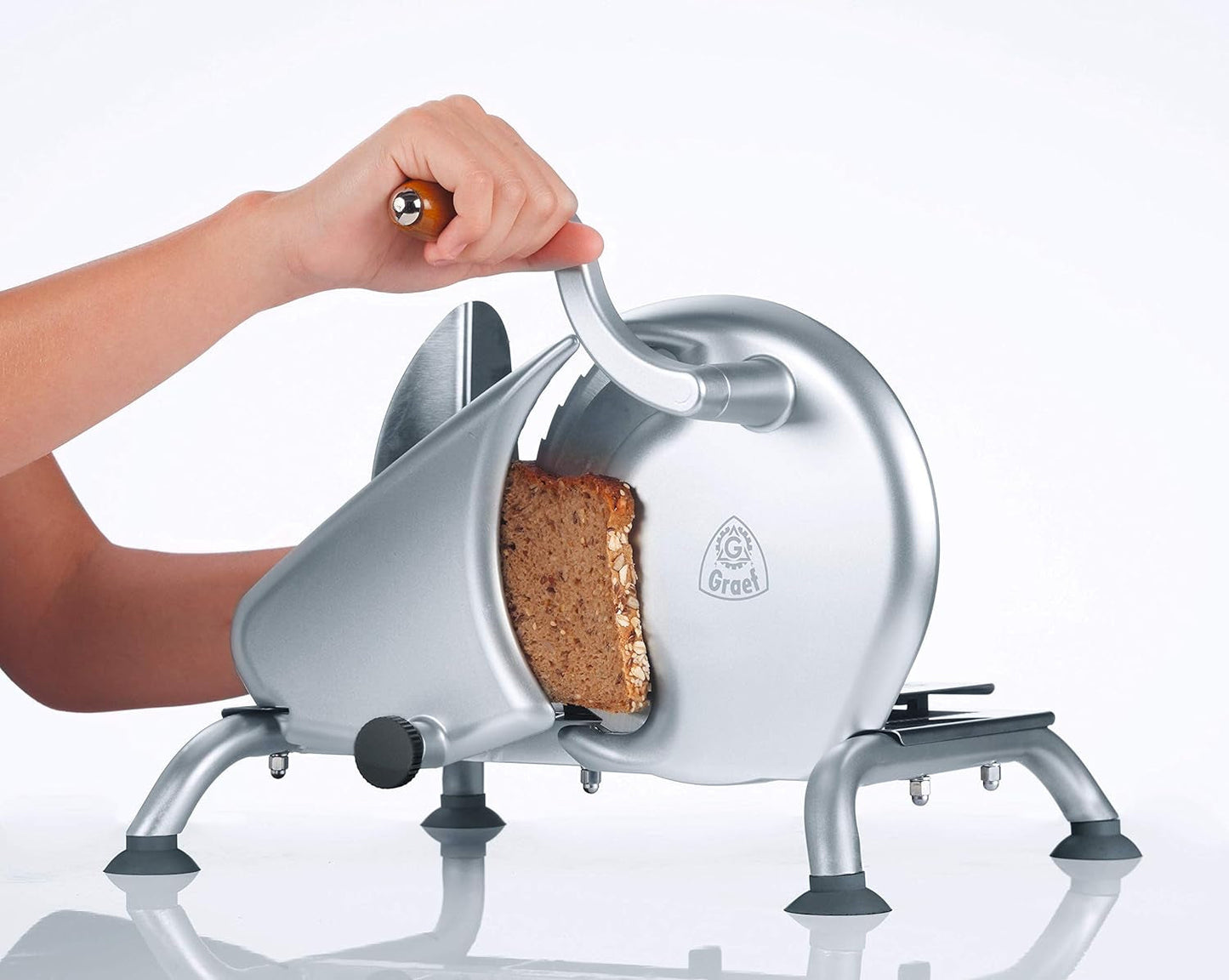 GRAEF Handmatige snijmachine H9, zilver Rasnite en Naty Shop Snijmachines