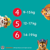 Pampers luiers Paw Patrol Broek maat 5 (12-17Kg) Baby-Dry, Junior met Stop and Protect-zak, MAANDDOOS, 160 luiers Naty Shop