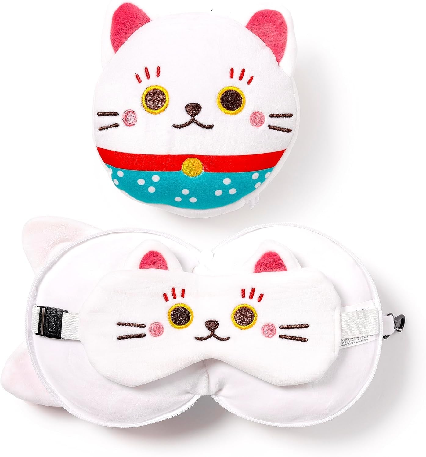 Relaxeazzz Masker Reiskussen - Maneki Neko Lucky Cat Charm Reiskussens Naty Shop Standaardtitel