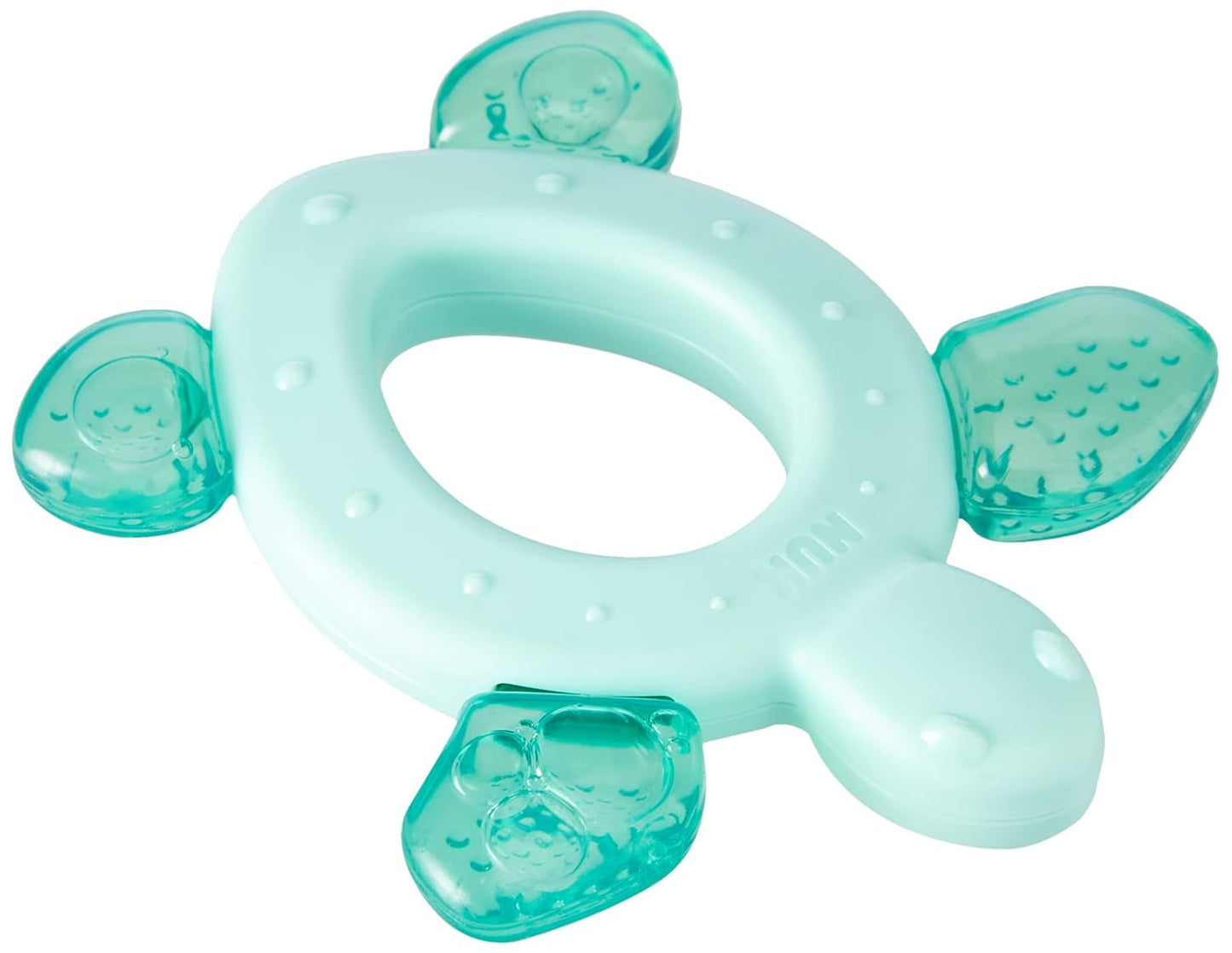 NUK Cool All-Around bijtring met koelelementen, vanaf 3 maanden, 1 stuk, veelkleurig
