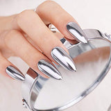 Chrome Nagelpoeder Aurora Ice Shimmer Chroom Pigment Poeder 4PCS Chroom Poeder Nägel Nail Art Nageldesign