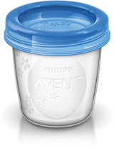 Philips Avent Austellungssystem Für Muttermilch, Becher Inklusive Deckel, Adapter (Modell SCF618/10) Accessoires Voeding en borstvoeding Bebe Naty Shop