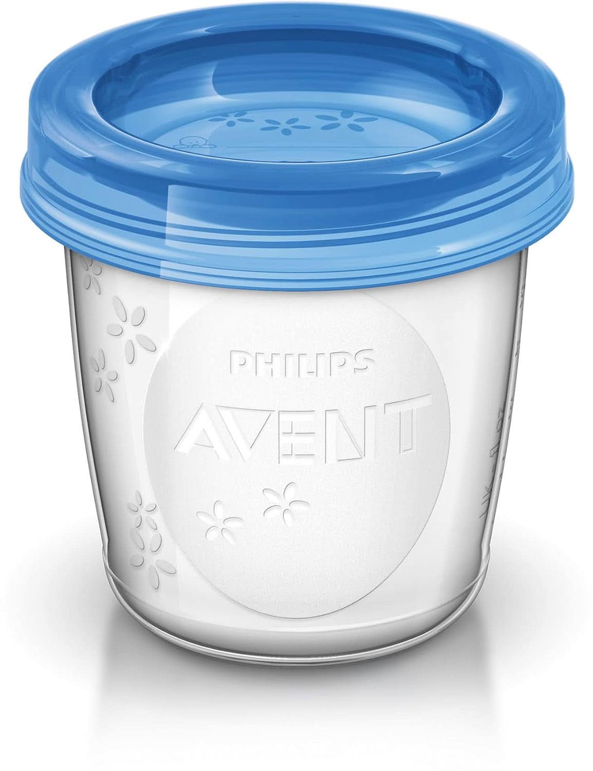 Philips Avent Austellungssystem Für Muttermilch, Becher Inklusive Deckel, Adapter (Modell SCF618/10) Accessoires Voeding en borstvoeding Bebe Naty Shop