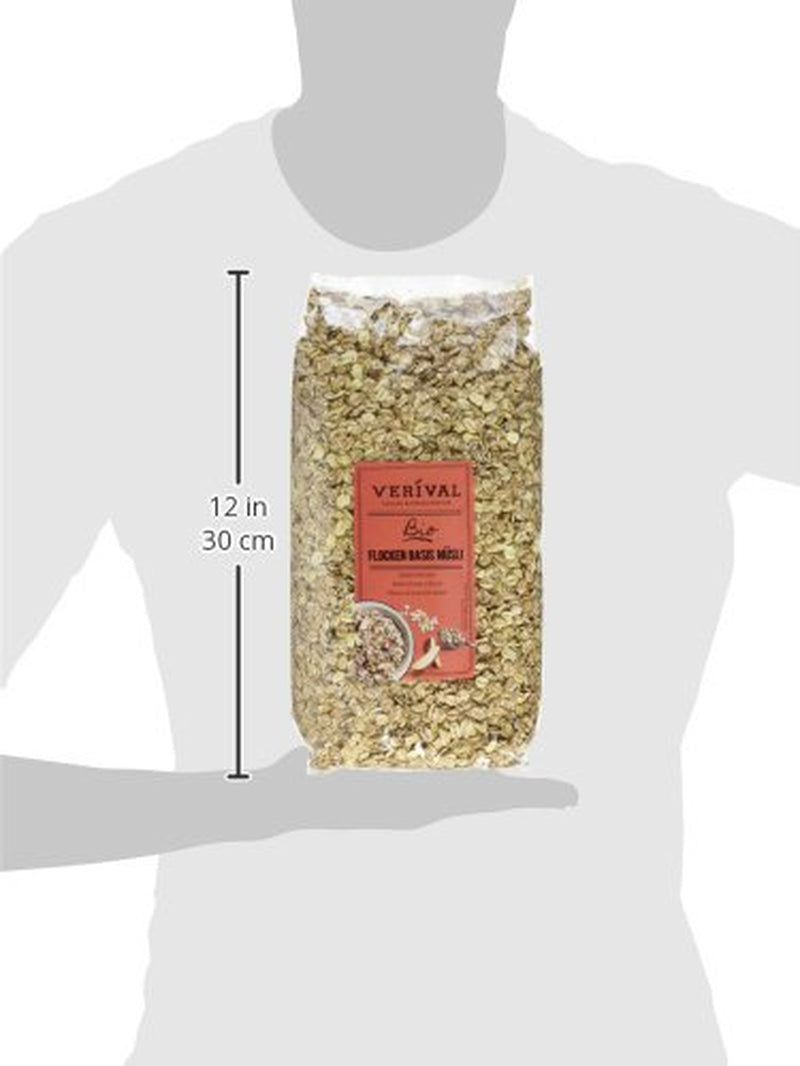 Verival Vlokken Muesli Basis - Biologisch, 6 Pak (6 x 1 kg)