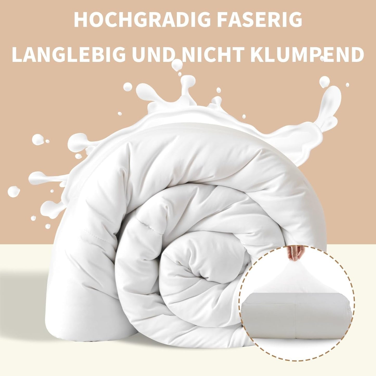 Good Nite Quilt All Seasons Quilt 155X220 Cm 4 Seizoenen Quilts Microvezel Quilt Four Seasons Quilt Wit (155X220 Cm) Quilts en Quilts Naty Shop