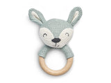Jollein 101-001-67008 Natuurrubber Bijtring Teddybeer Koekje