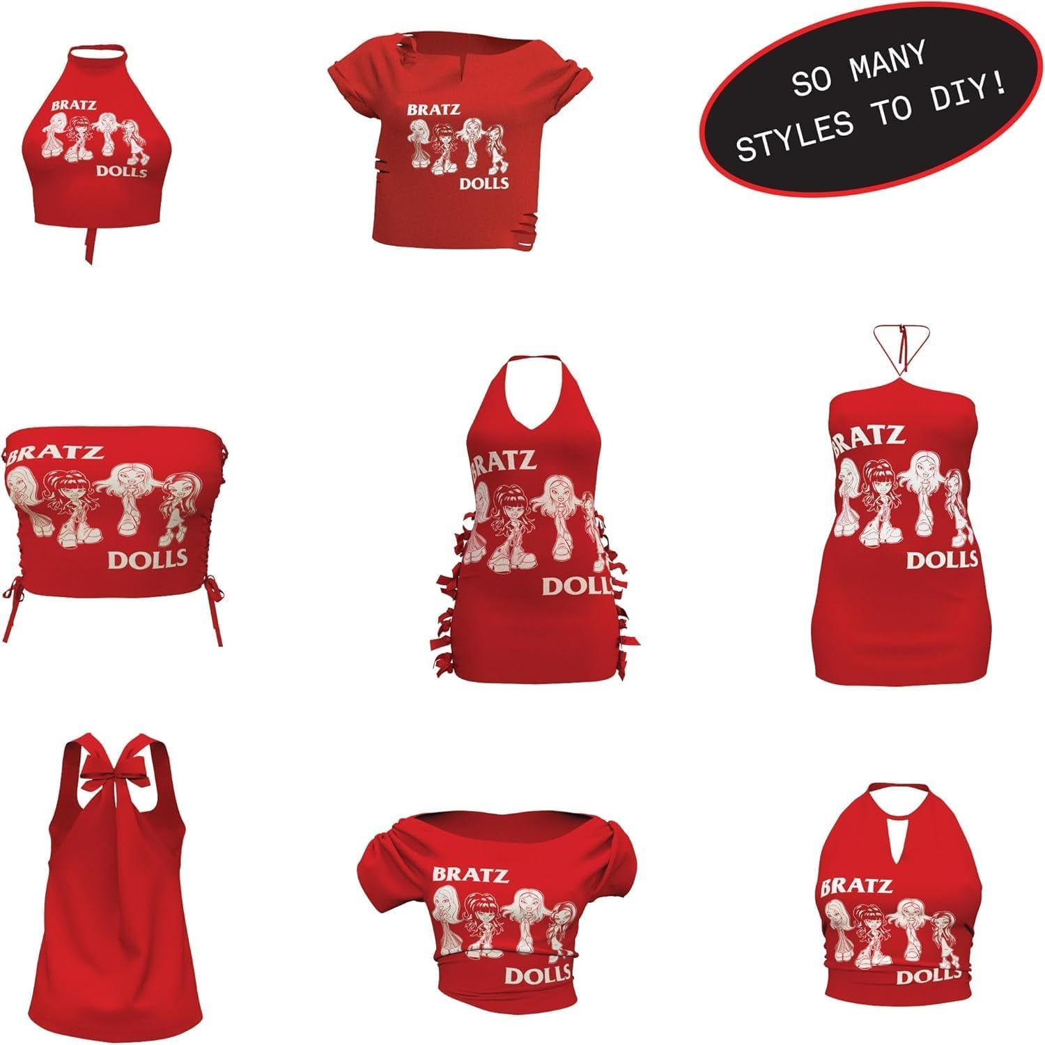 Bratz Stylin' Jade modieuze T-shirt-stijl pop inclusief accessoires schattig meisjesspeelgoed