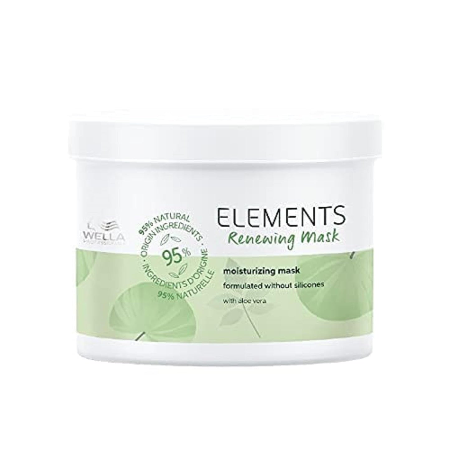 Wella Professionals Elements - natuurlijke verzorging voor droog, beschadigd haar en gevoelige hoofdhuid - leave-in conditioner, masker en spray met antioxidanten en olijfessence Haarmasker Naty Shop Haarmasker 500ml