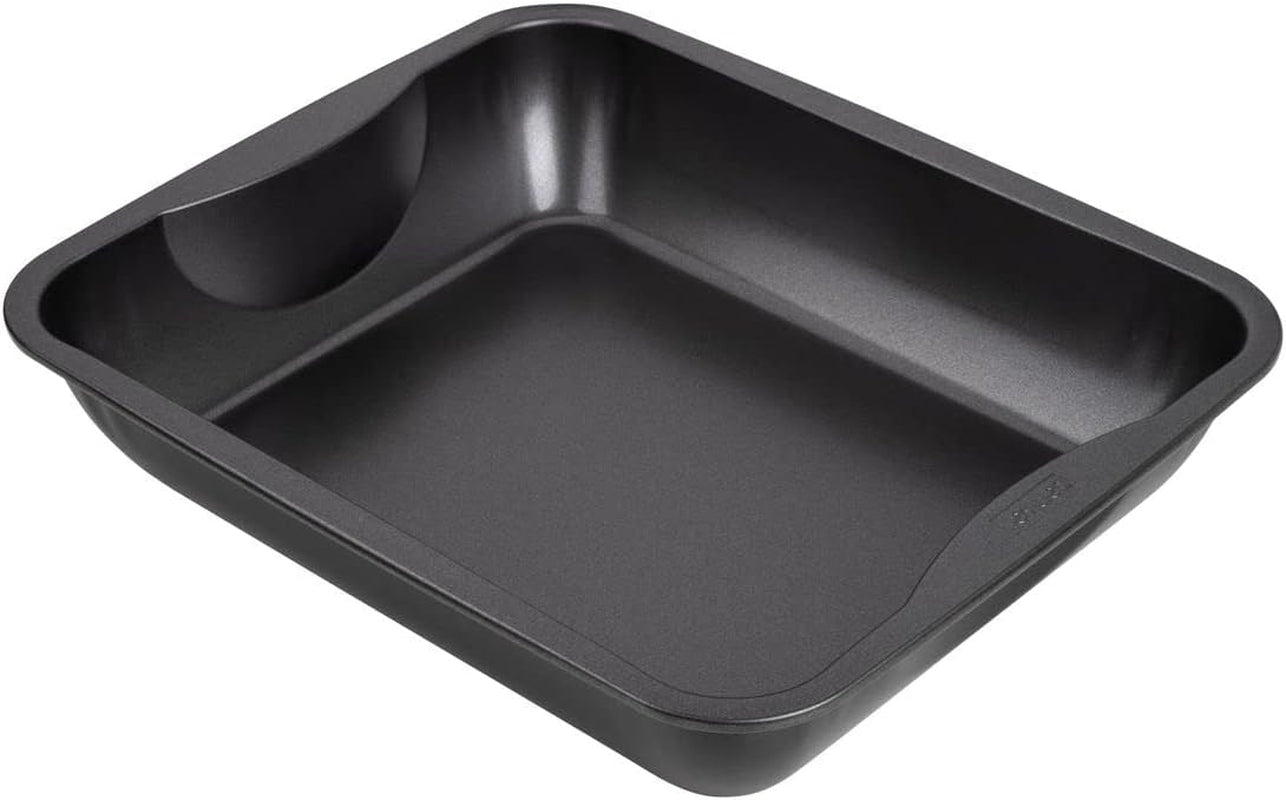 Zenker Xxl-Brat- Und Auslaufform (40 X 8 X 34 Cm) SPECIAL COOKING, Rechteckige Ofenform Mit Antihaftbebeschichtung, Backblech Für Krosse Braten & Saftige Aufläufe (Farbe: Schwarz), Menge: 1 Stück Vormen en bakplaten Naty Shop