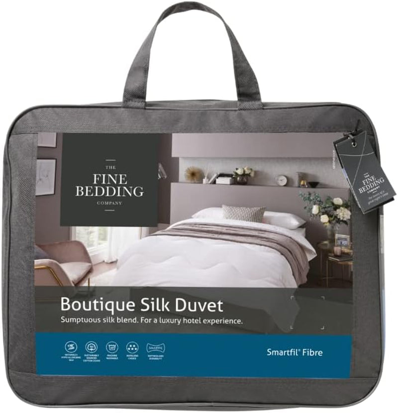 Boutique zijden dekbed, luxe beddengoed, wasbaar in de machine (13,5 Tog, dubbel) Naty Shop dekbedden en dekbedden
