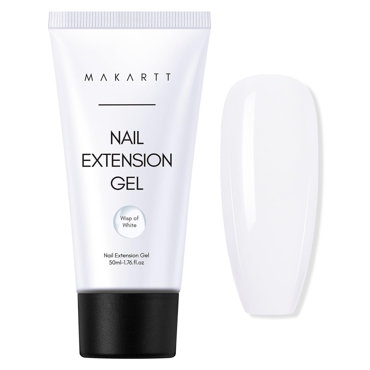 Makartt Poly nagelverlengingsgel - acrylverlengingsgel, nagelversterkende gel, nageldecoratie, 50ml (paars)