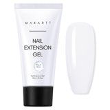Makartt Poly nagelverlengingsgel - acrylverlengingsgel, nagelversterkende gel, nageldecoratie, 50ml (paars)