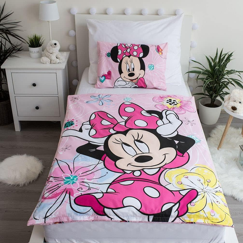 Minnie Mouse kinderbeddengoedset, katoenen beddengoed - kinderen Naty Shop