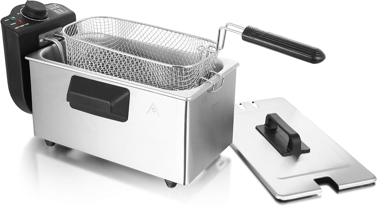 Oliefriteuse Emerio 3,0L met Cold Zone-technologie, 2000 W Apparaten Naty Shop