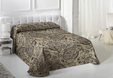 VIALMAN Lichte deken Sofia 29, Katoen Polyester, Bruin, Cama 135: 230 X 270 Cm Bedden en dekens Besuche den VIALMAN-Store Bruin Cama 135: 230 X 270 Cm