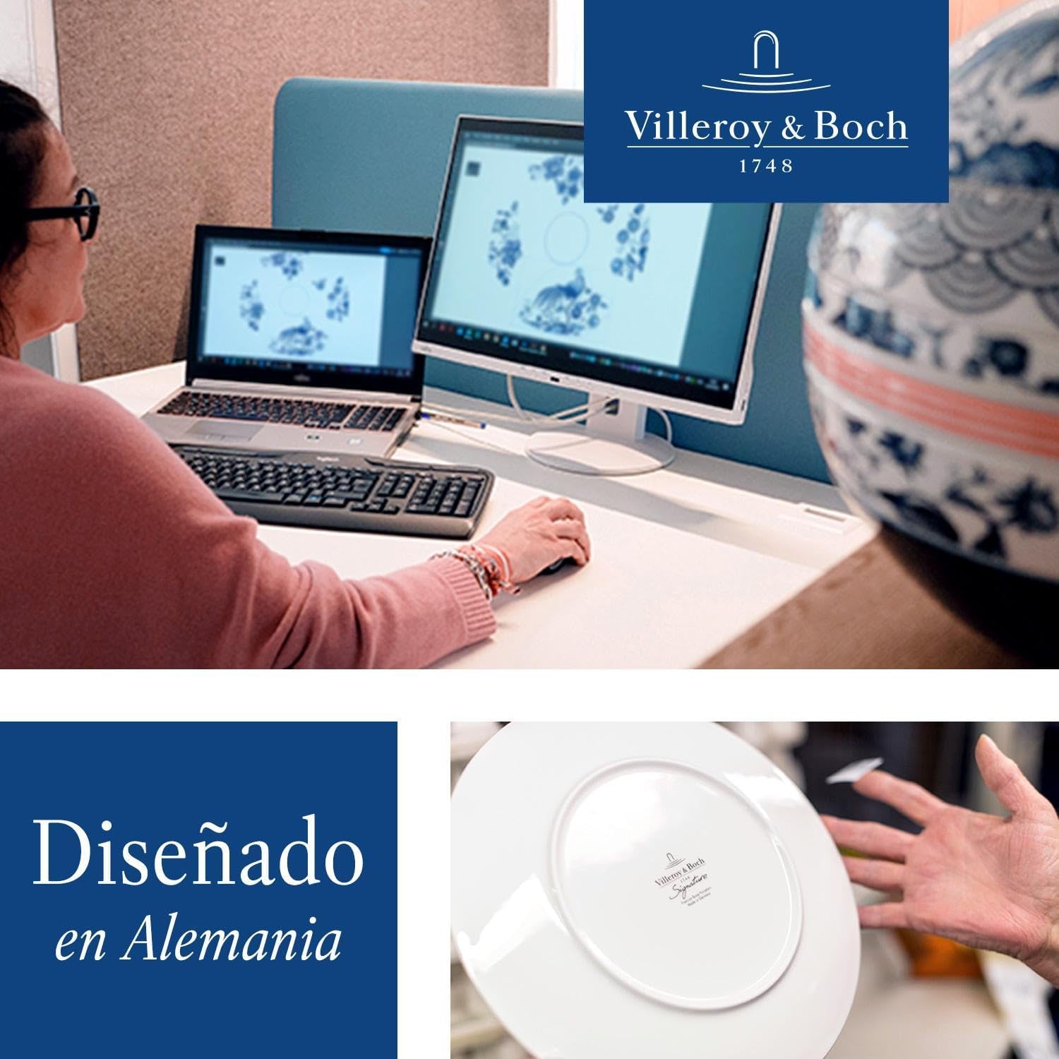 Villeroy & Boch - Mariefleur Suikerpot, Diverse Kleuren, Vaatwasmachinebestendig, Magnetronbestendig, Suikerpot Met Deksel, Suikerpot, Opbergruimte, Koffieaccessoire, Bloemenservies, Premium Porselein