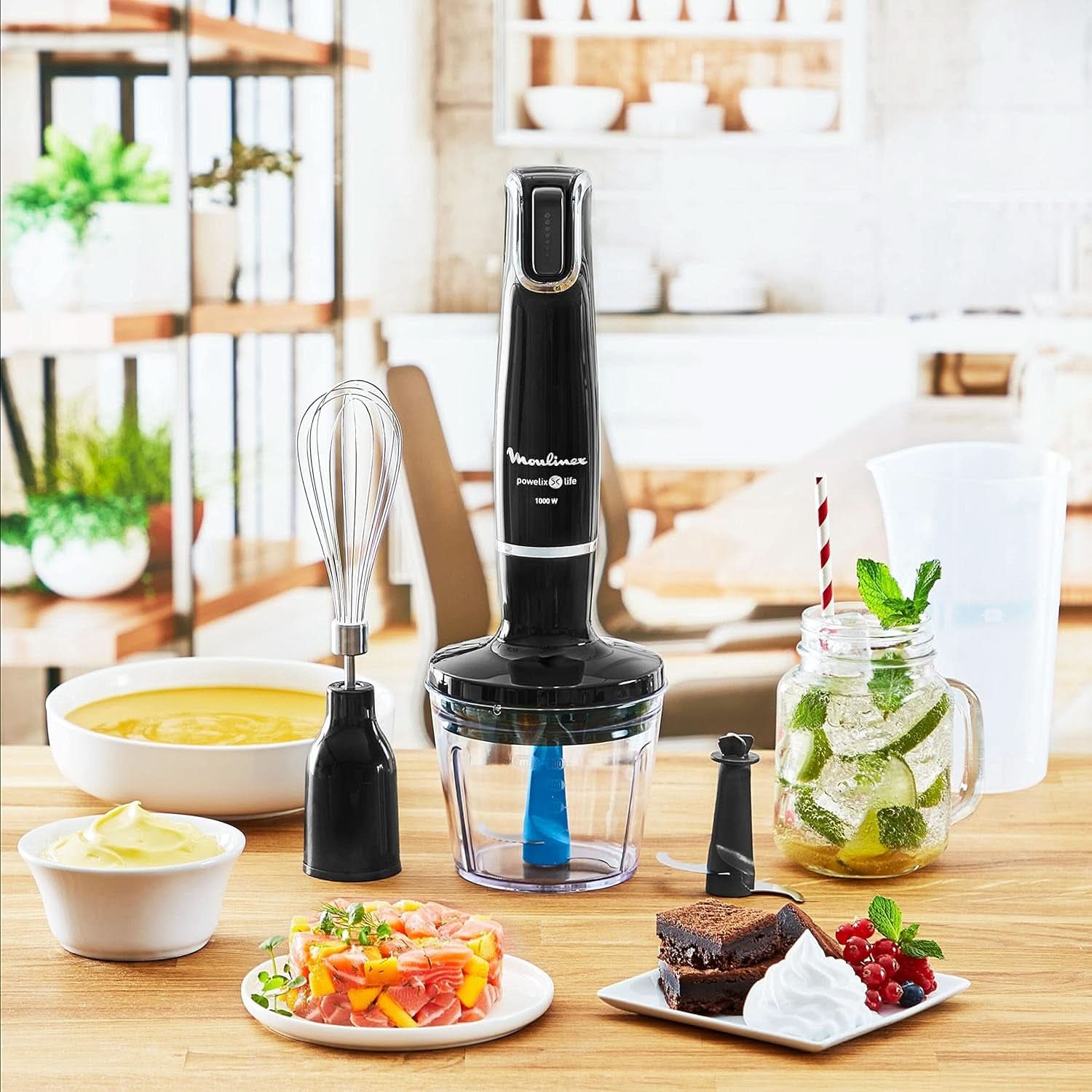 DD9448 Keukenmixer, Zwart, 500 Ml Keuken Naty Shop