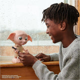 Wizarding World Harry Potter - Dobby House Elf interactieve pop met meer dan 30 geluiden, zinnen en bewegingen, Duits-Italiaans, speelgoed voor 6 jaar oud, fanartikel Poppen Naty Shop