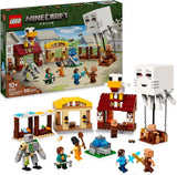 LEGO Minecraft Ghast Ballonaanval - Gamerspeelgoed voor kinderen - Videogamebouwset Huis, Kip en Golem - Filmartikelen voor jongens vanaf 10 jaar - 21273 Bouwsets Bekijk de standaardtitel van de LEGO Store