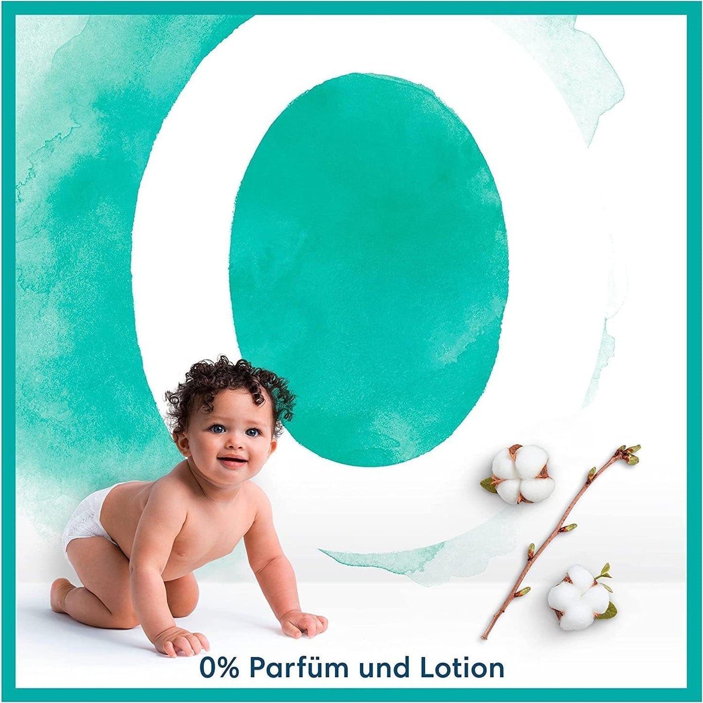 Harmonie Babyluierset maat 2 (4-8 kg, 240 stuks) MAANDDOOS en Harmonie Aqua Baby Natte Doekjes Box 720 Doekjes (15 x 48), Baby Essentials
