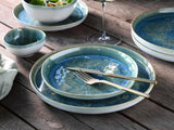 Creatable 22447 Yuki-serie serviesset voor 2 porseleinen bordenset, vaatwasser- en magnetronbestendig, gemaakt in Europa