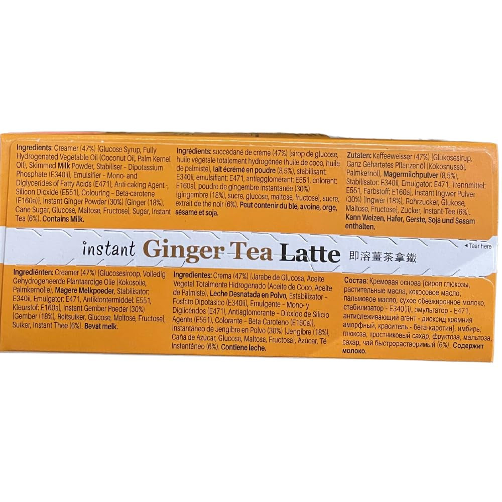 - Instantthee met gember en melk - (1 X 10 X 25 GR)