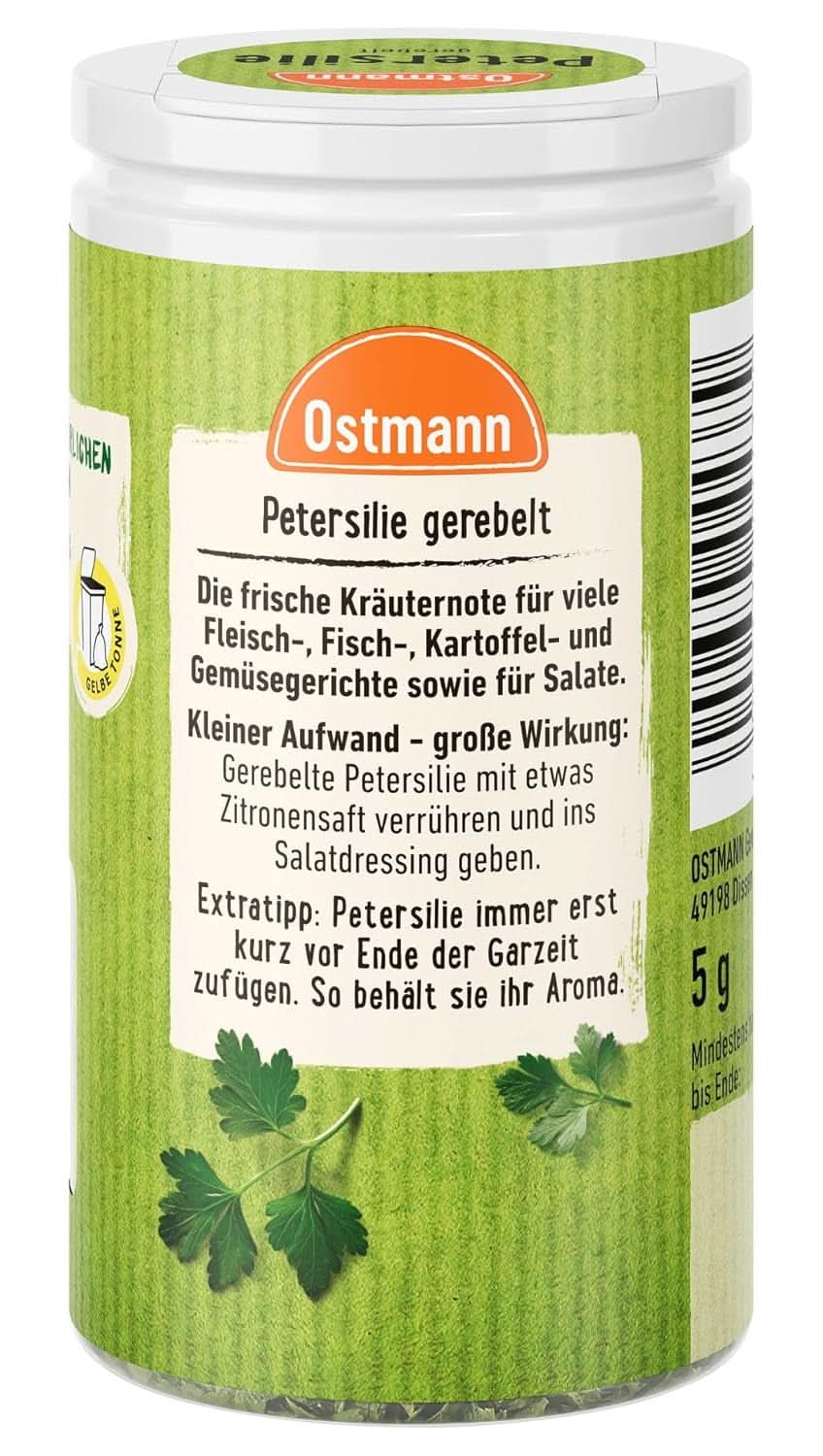 Ostmann - Peterselie, 5 gram Specerijen Naty Shop