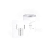100 stuks Semi-lak nagelverlengingsjabloon voor gel- en acrylnagels, ronde vorm
