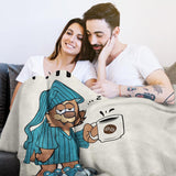 Musaecoin papa cadeau, papa verjaardagscadeau, cadeau-ideeën voor papa, cadeaus voor papa, 50-60 inch flanellen deken, kerstcadeau voor papa, vaderdagcadeau Bedden en dekens musaecoin