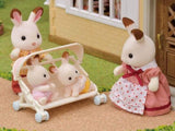 Sylvanian Families L5533 Triplets-kinderwagen - Poppenhuisspeelset Naty Shop Dolls