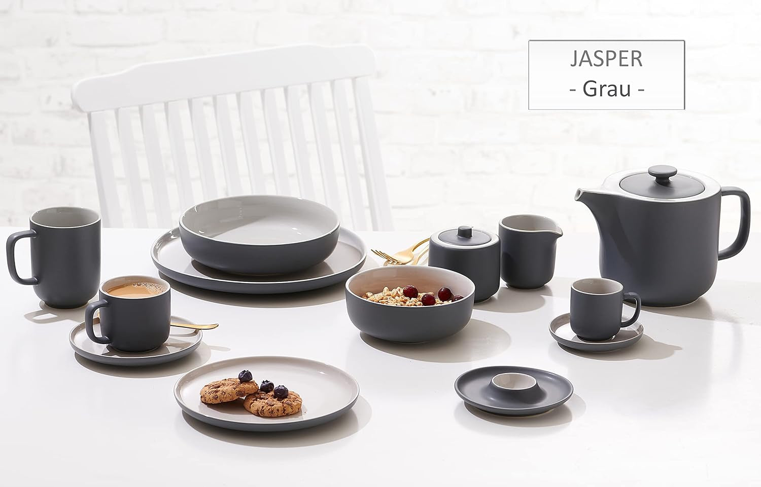 Ritzenhoff & Breker Jasper Serviesset | 8 stuks