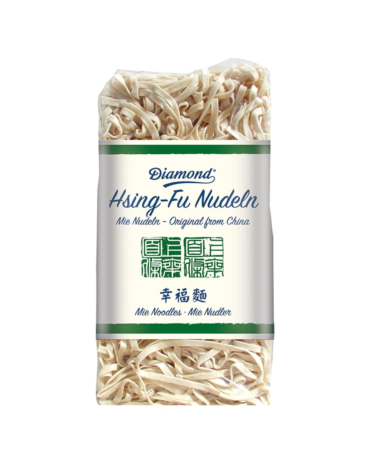 DIAMOND Hsing-Fu Noodles, Mie Aziatische tarwemeelnoedels voor wok- en wokgerechten - 12 x 250 g