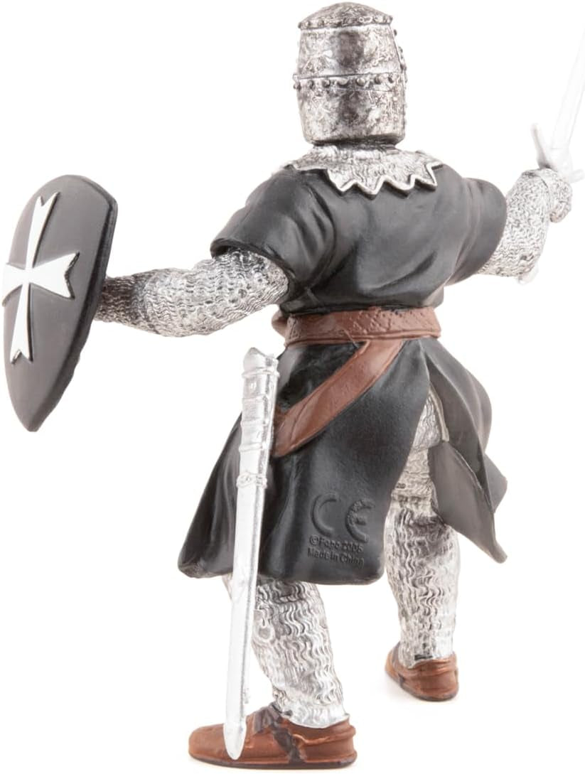 Papo -Handbeschilderd - Figuren -Middeleeuws-Fantasie - Ridders van Sint-Jan met zwaard-39938-Verzamelobject-Voor kinderen - Geschikt voor jongens en meisjes - Vanaf 3 jaar Actiefiguren Naty Shop