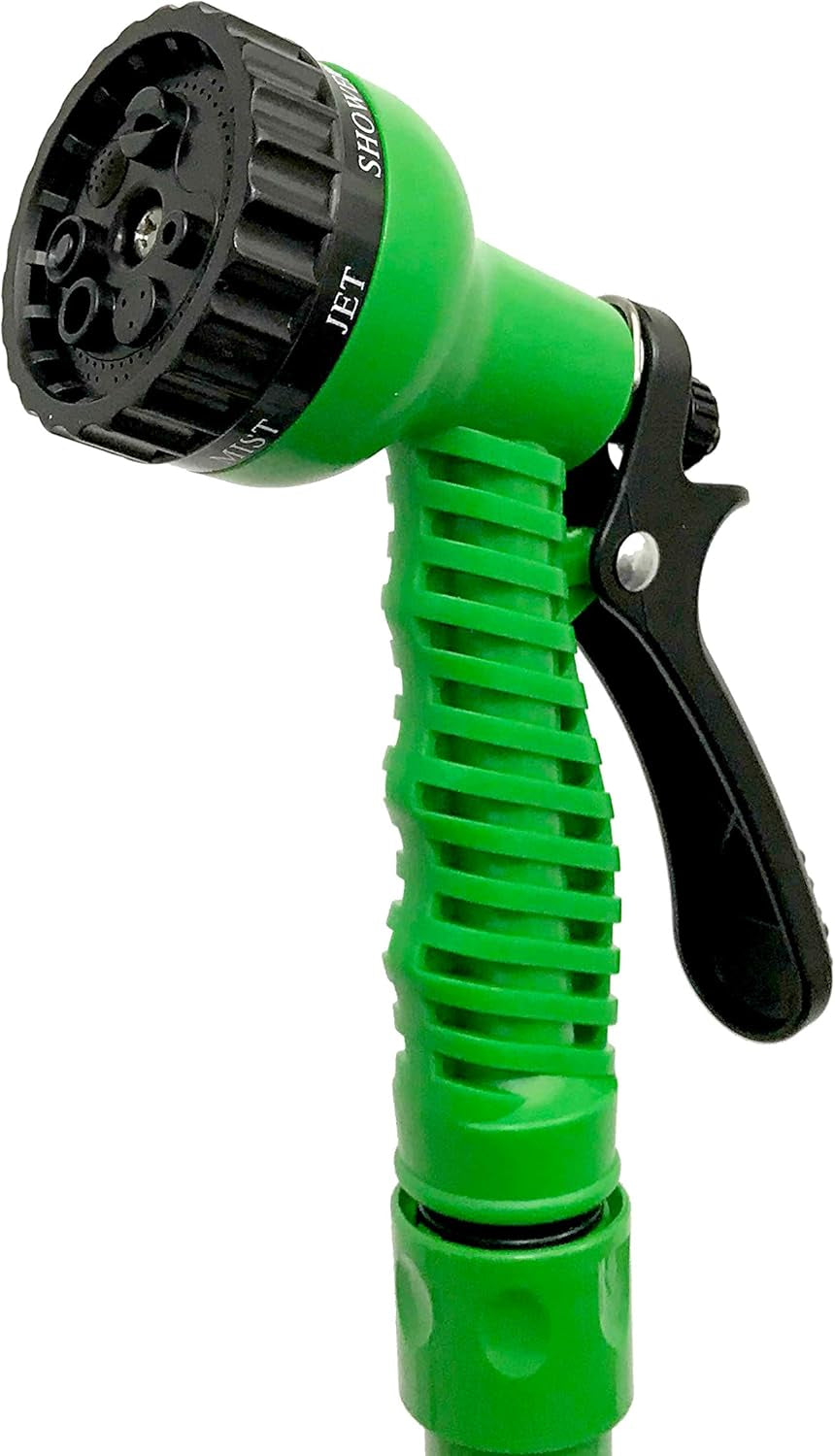 C2607A Slang Basic – Verlengbare slang met waterdruk, groen, 7,5 meter