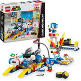 LEGO Super Mario: Mario Kart - Toad's Workshop, Nintendo-personage, aanpasbaar speelgoed, avonturenset, cadeau voor jongens, meisjes en gamers 8 jaar oud 72035 Bouwsets Besuche the LEGO-Store Default Title