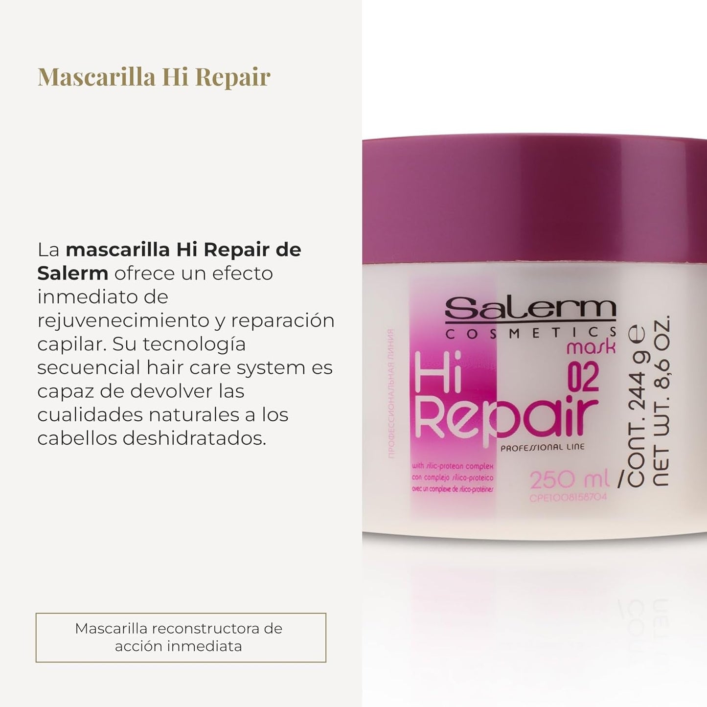 Hi Repair Mask 02 250 ml Naty Shop haarmasker