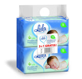 LULA Aloë Vera Baby Natte Doekjes 72st 3st + 1st gratis