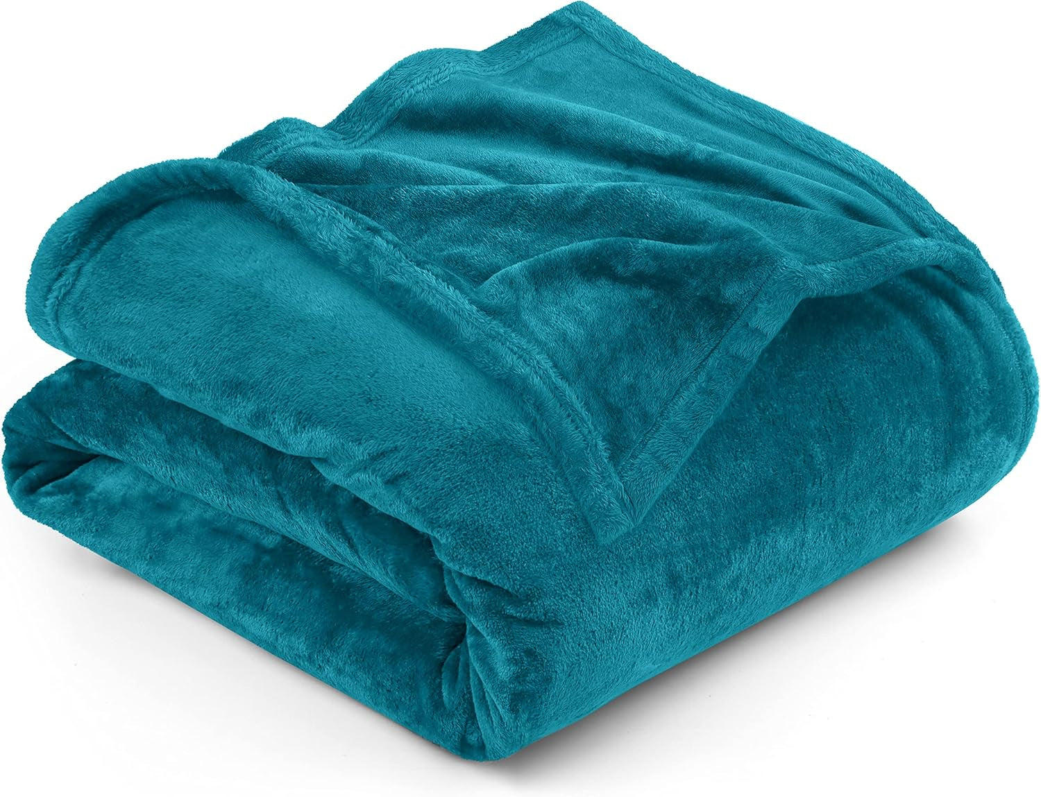 Utopia Bedding Gezellige fleecedeken [228x228 cm, grijs] Zachte, lichte, warme en pluizige deken Comfortabele en ademende deken voor slaapbank, slaapbank, bedden en dekens Besuche den Utopia Bedding-Store Turquoise 200X150 Cm