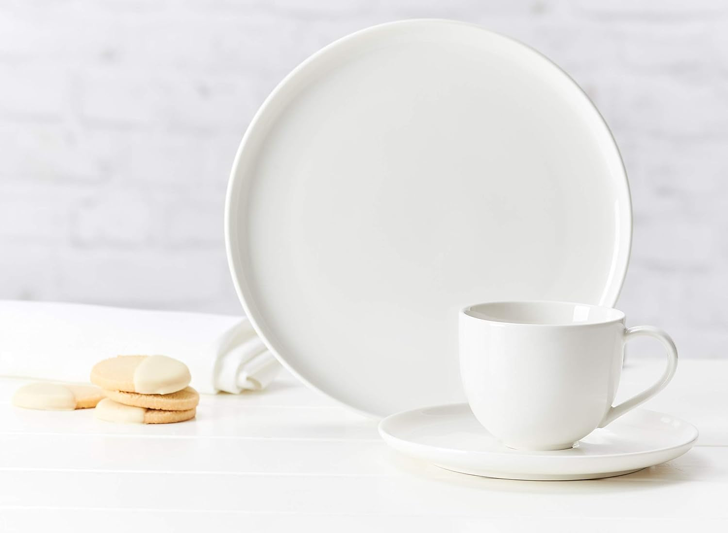Ritzenhoff & Breker Skagen koffieservies, 18-delig, wit