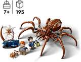 LEGO Harry Potter Aragog in het Verboden Bos, Spider Fantasy speelset, mythisch wezen, 2 minifiguren, magisch cadeau voor jongens, meisjes en fans vanaf 7 jaar 76434 Bouwsets Besuche in LEGO-Store