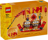 LEGO Vakantiekalender, Chinees kerstcadeau voor jongens en meisjes, Nieuwe maanjaar bouwset, laat kinderen fantasierijk spelen, Feestelijk speelgoed, Chinees Nieuwjaar decoratie 40678 Bouwsets Besuche den LEGO-Store