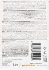 IAMS Delights Nat kattenvoer met kip in saus voor oudere katten vanaf 7 jaar - proefgrootte, individueel zakje, 1 x 85 g