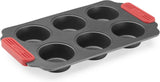 Lékué Muffin-Backform, Antihaftbeschichte, Metall, 6 Mulden Vormen en bakplaten Naty Shop Muffins