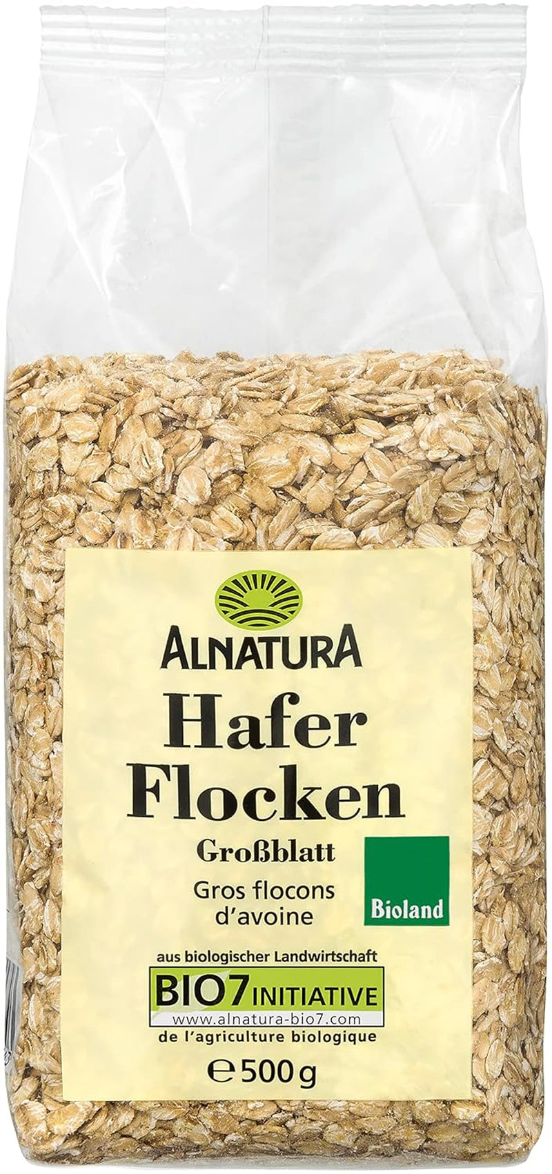 Grote biologische havermout, 500g