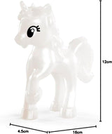 Simba Evi Prinses Liefdesfantasiepop in een sprookjesjurk met een fonkelende eenhoorn 12 cm speelpop vanaf 3 jaar