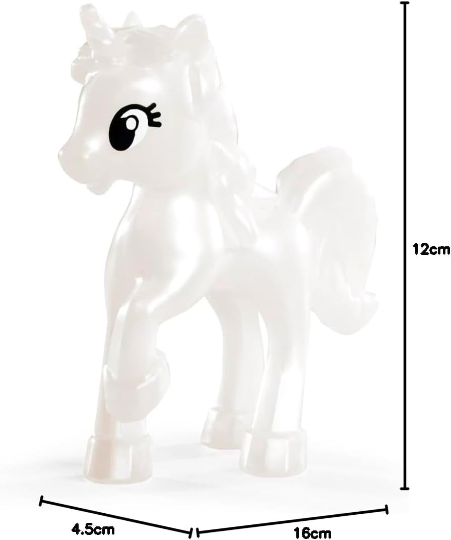 Simba Evi Prinses Liefdesfantasiepop in een sprookjesjurk met een fonkelende eenhoorn 12 cm speelpop vanaf 3 jaar