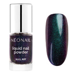 NÉONAIL Vloeibaar nagelpoeder Chameleon 04 - Flüssiger Nagelpuder - Chrome Nagelpoeder - Glitzer Nägel Puder - Nail Art - Nageldesign Zubehör - Glitterpoeder - Chrom Nagelpuder - Grün, Gelb - 6.5 Ml