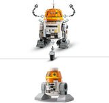 LEGO Star Wars figuur 75416 Ahsoka Astromech Droid Chopper (C1-10P) - speelgoed met beweegbaar hoofd, afneembare armen en centraal wiel - cadeau voor Ahsoka-fans, jongens en meisjes vanaf 10 jaar Bouwsets Besuche den LEGO-Store