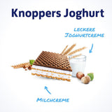 Yoghurt – 4 x 200 g – Wafelschijfjes gevuld met yoghurt en nougatcrème, hazelnoten en cacao