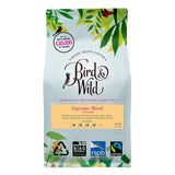 Kenmerkende espressomix, Fairtrade, hele bonenkoffie, biologisch, in de schaduw gekweekt, beschermd tegen vogels, nettogewicht 200 g
